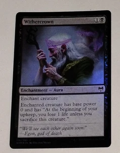 Withercrown Foil 119/285 Common Magic The Gathering Card MTG TCG 2021 - Picture 1 of 2