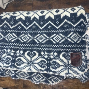 Ralph Lauren coperta bandiera americana blu navy e bianca maglia stile vintage - Foto 1 di 8