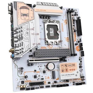 Płyta główna COLORFIRE B760M-A MEOW WIFI DDR5 M-ATX - Zdjęcie 1 z 5