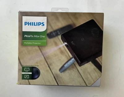 Philips PicoPix Max One PPX520/INT Full HD LED Projector HDMI USB-C - Image 1 of 4
