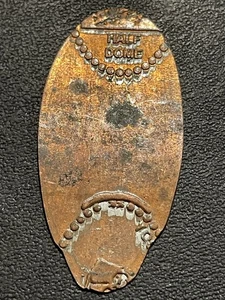 Half Dome Short Roll Zc Elongated Penny #080508 - Picture 1 of 2
