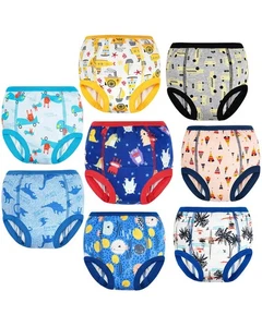 FLYISH DIRECT Baby Trainerhosen Töpfchentraining, 8er Pack Töpfchen Trainingshos - Bild 1 von 6