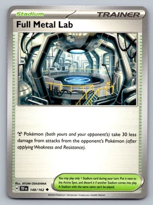 Pokemon TCG SV05: Temporal Forces Full Metal Lab 148/162 - Image 1 of 2