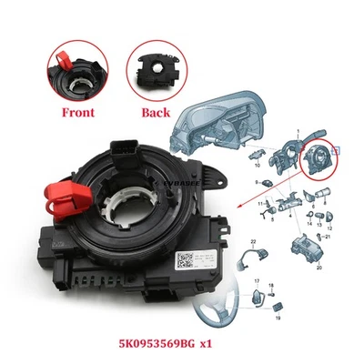 Steering Wheel Cruise Control Electronic Module Fit For VW Audi Seat 5K0953569BG - Image 1 of 4