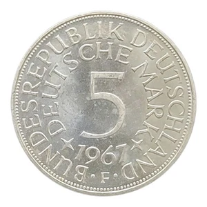 Germany - 1967F Five Mark BU UNC - (INV0708) - Uncirculated!! - Picture 1 of 2