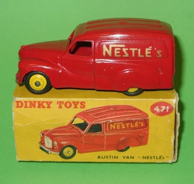 Dinky / 471 Austin Van 'Nestle's' / Boxed - Image 1 of 4