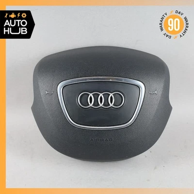 Airbag de volante Audi B8 A4 S4 A5 S5 preto 8K0880201AC FABRICANTE DE EQUIPAMENTO ORIGINAL - Imagem 1 de 4