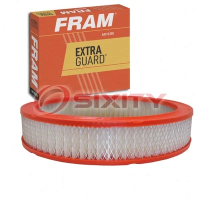 Filtro de aire protector adicional FRAM para Cadillac Fleetwood 1981-1984 entrada de admisión xm Foto 1 de 4