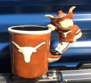 University Of Texas Longhorns Figural Mascot Mug NEW W/Box - Picture 1 of 10