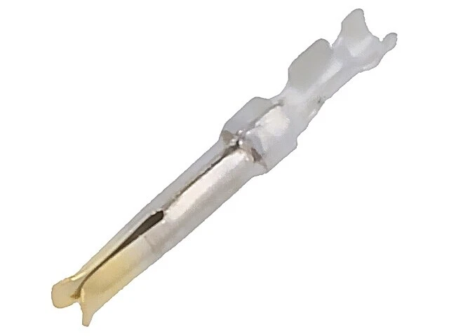 10X 86566510064LF Contact Female Gold Plated 24AWG-28AWG 5A Amphenol ICC - Image 1 of 1