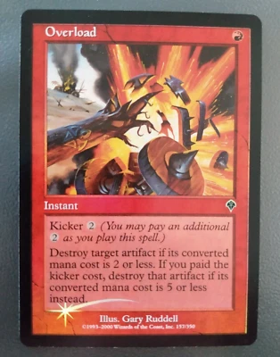 MTG - Overload - FOIL - Magic the Gathering, Invasion - Image 1 of 2