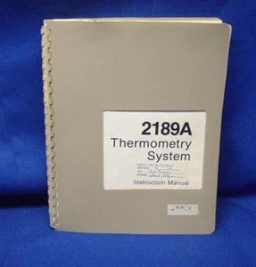 Fluke 2189A Bedienungsanleitung mit Schaltplänen - Bild 1 von 1