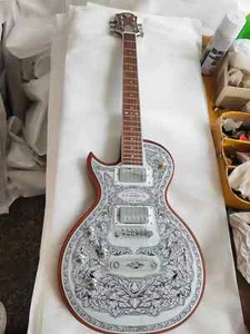 ZEMAITIS Casimere Left Hand Metal Front Electric Guitar lower Top Locking Tuners - Picture 1 of 6