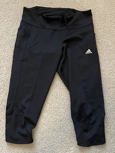 Adidas Own the Run 3/4 Tights Women's Sz Large free Shipping - Picture 1 of 3