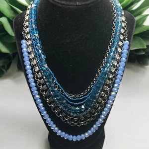 NWT M. Haskell Layered Beaded Necklace - Picture 1 of 12