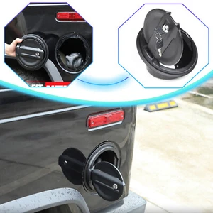 Door Fuel Tank Cover With Lock Gas Cap Tank Trim For Hummer H2 2003-2009 - Picture 1 of 24