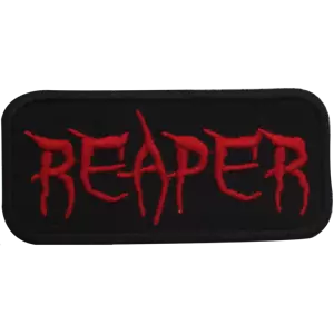 Reaper Biker patch Embroidered Iron on Sew on patch Badge For Clothes - Picture 1 of 1