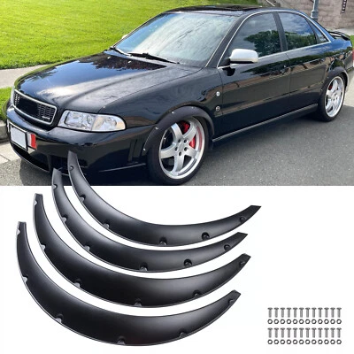 For Audi A4 B5 1996–2001 3.5'' Fender Flares Widebody Wheel Arches Mudguard US Foto 1 de 4