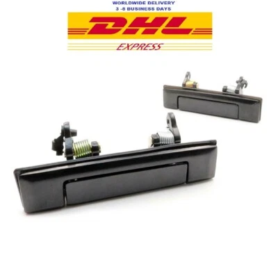 Par de manijas de puerta exteriores negras para Toyota Corolla KE70 KE75 TE71 TE72 1979-1987 Foto 1 de 4