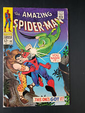 Amazing Spider-Man 49 Vulture, Kraven, John Romita Sr cover
