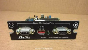 Tarjeta expansora de interfaz UPS APC AP9607 con 2 puertos serie de monitoreo básico - Imagen 1 de 2