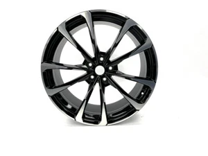 GENUINE LAMBORGHINI URUS FRONT WHEEL 10JX23" - BLACK/ MACHINE FACE 4ML601025BA0 - Picture 1 of 8