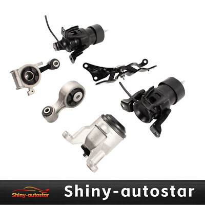 6PCS Motor, Trans & Torque Strut Mount Fits Nissan Maxima 2015-2020 3.5L Auto - Image 1 of 4