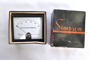 Vintage Relativfeldstärkemessgerät für Stahlplatte von Simpson - Bild 1 von 7