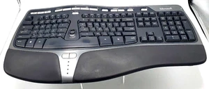 Microsoft Natural Ergonomic Keyboard 4000 v1.0 Model 1048 KU-0462 Tested - Photo 1/8