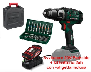 Image of Parkside PABS 20-Li C3 drill eBay website