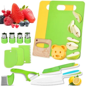 17PCS Children's Montessori Kitchen Toy Set Safe Hands-On Ability Coordination - Picture 1 of 13