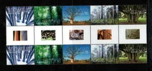 Australia 2005 Trees gutter strip MNH - Picture 1 of 1