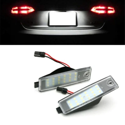 2Pcs Rear LED Number License Plate Light Lamp White Bulbs For TOYOTA LEXUS SCION - Image 1 of 4