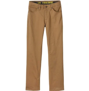 LEE Boys' Premium Select Regular Fit Straight Leg Jeans ( Khaki), 7 - Picture 1 of 2