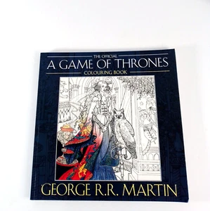 A Game of Thrones Official Colouring Book by George R.R Martin Fantasy Art - Picture 1 of 17