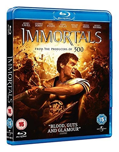 Immortals (Blu-ray 3D + Blu-ray + Digital Copy) - DVD  YGVG The Cheap Fast Free - Image 1 of 2