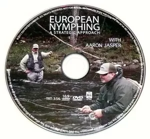 EUROPEAN NYMPHING - A STRATEGIC APPROACH DVD With Aaron Jasper >NEW< - Imagen 1 de 2