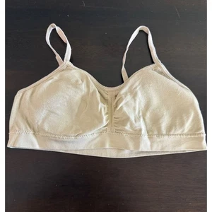 Seamless Comfort Bra Girls Large Adjustable Straps Beige - Picture 1 of 7