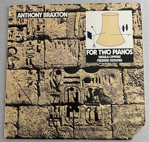 Anthony Braxton – Composition No. 95 For Two Pianos LP 1982 Arista Promo - Picture 1 of 8