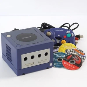 Gamecube Violet Console System DOL-001JP For Japan Game CD FREE SHIP DN10074917 - Picture 1 of 13