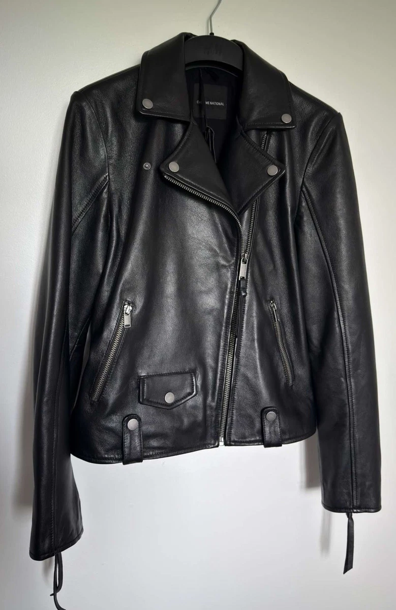 Costume National Coats, Jackets & Vests Leather Outer Shell for