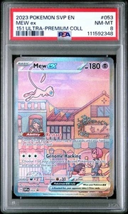 PSA 8 MEW EX 053 BLACK STAR PROMO 151 ULTRA PREMIUM COLLECTION POKEMON 😍 - Bild 1 von 2