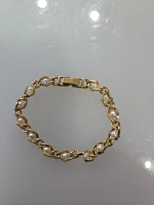 Armband 6 Zoll vergoldet. - Bild 1 von 3