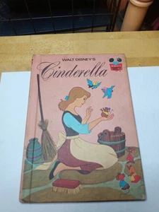 Walt Disney Cinderella Buch Vintage 1974 Hardcover - Bild 1 von 8