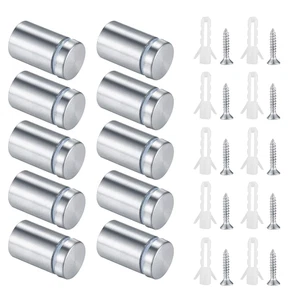 10 Stück Schild Abstandsschrauben, Edelstahl Glas Abstandshalter, Wandabstandshalter - Bild 1 von 12