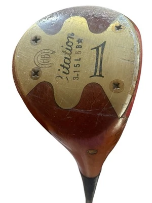 PH  & B Power Bilt Citation Driver Persimmon Head Reg. 315LB - Image 1 of 4