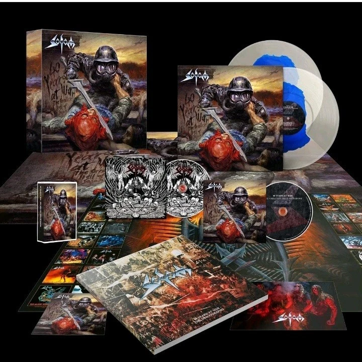 Sodom - 40 Years at War - Limited Vinyl Box Edition LP & CD MC NEU! KREATOR - Bild 1 von 1