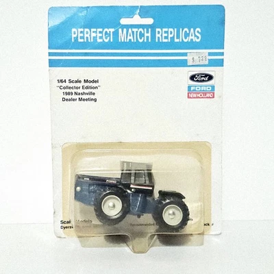 Perfect Match Replicas Ford 846 4WD Tractor  1989 Nashville Dealer Meeting 1/64 - Image 1 of 4