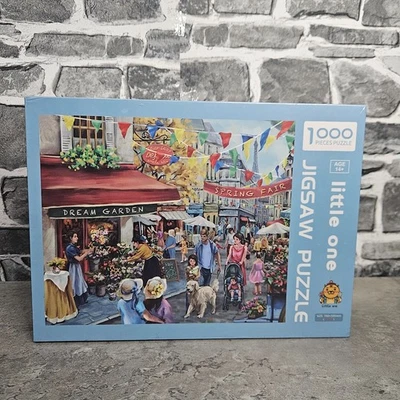 Puzzle 1000 pezzi Little One Spring Fair nuovo sigillato - Immagine 1 di 3