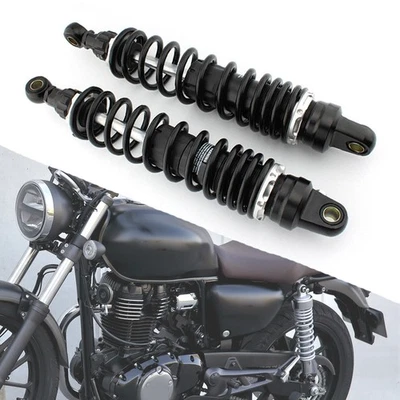 2Pair 360MM Motorcycle Rear Shock Absorbers Fits For Honda GB350 CB350 NC59 New — 第 1/4 张图片